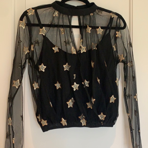 Sheer star blouse 🌟 - Picture 8 of 12